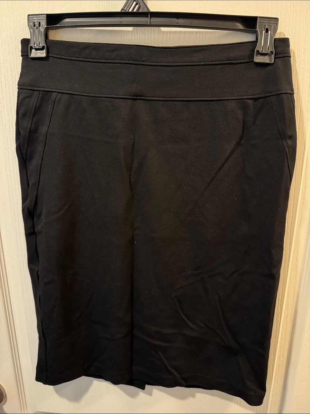 Premise Black Knit Pencil Skirt